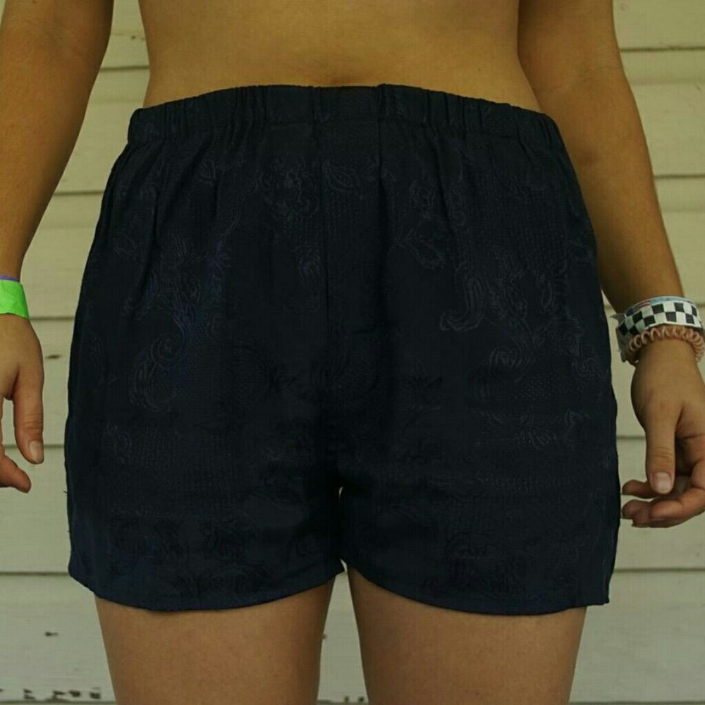 Vintage navy boxer shorts